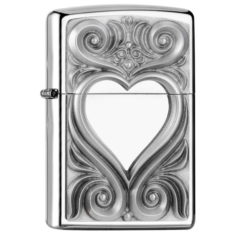 Zippo Heart Antique Emblem