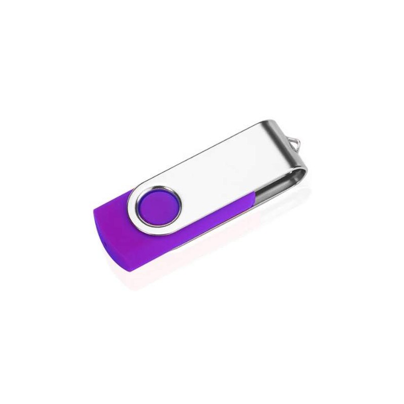 Clé USB personnalisée 64Go coloris violet