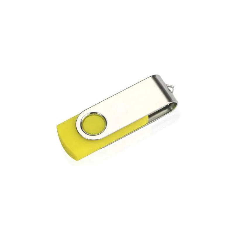 Clé USB personnalisée 64Go coloris jaune