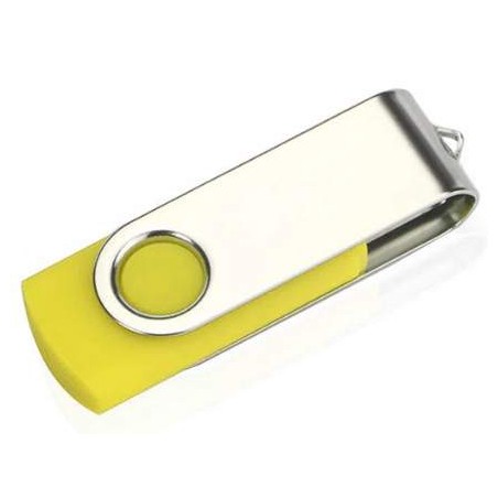 Clé USB personnalisée 64Go coloris jaune