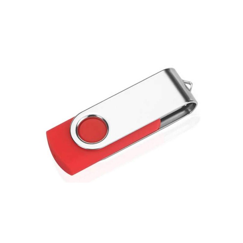 Clé USB personnalisée 64Go coloris rouge