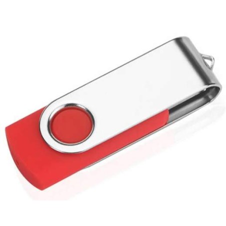 Clé USB personnalisée 64Go coloris rouge