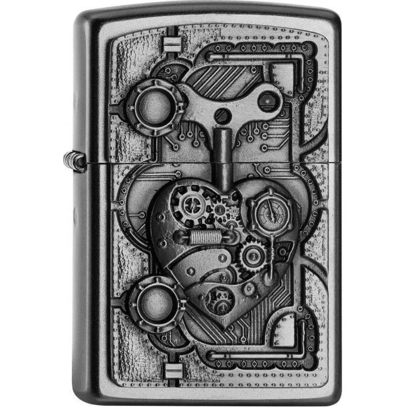 Zippo Steampunk Coeur