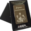 Zippo vintage gravé