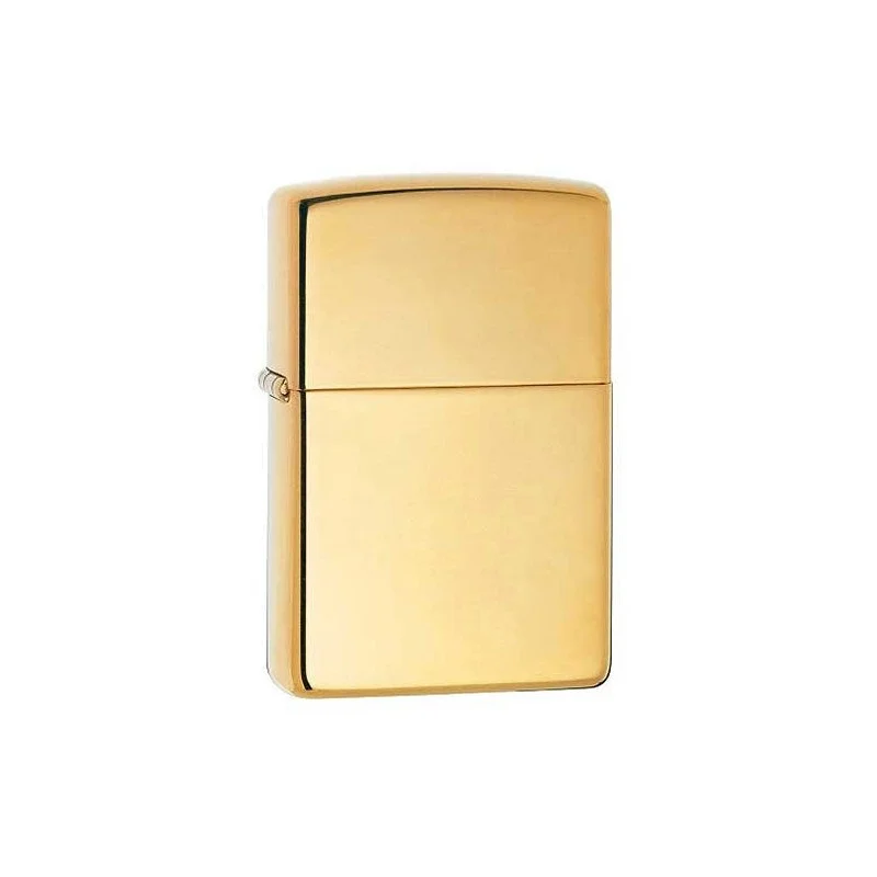 Zippo high polish brass