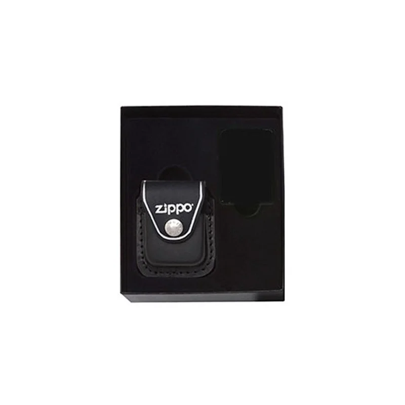 Pochette cadeau étui Zippo noir