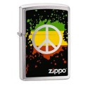 Zippo Peace and Love Reggae