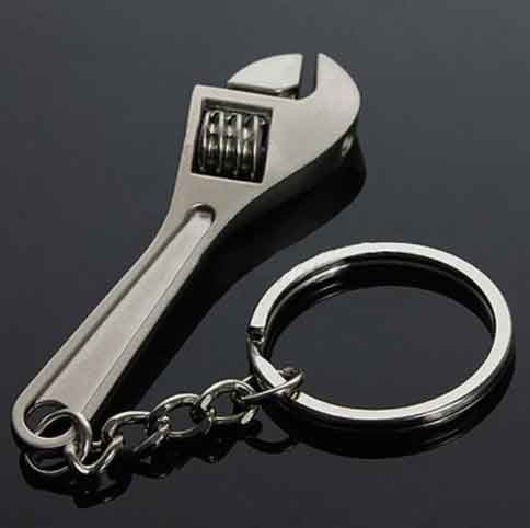 Acheter Outils créatifs Type clé porte-clés Auto porte-clés sac en