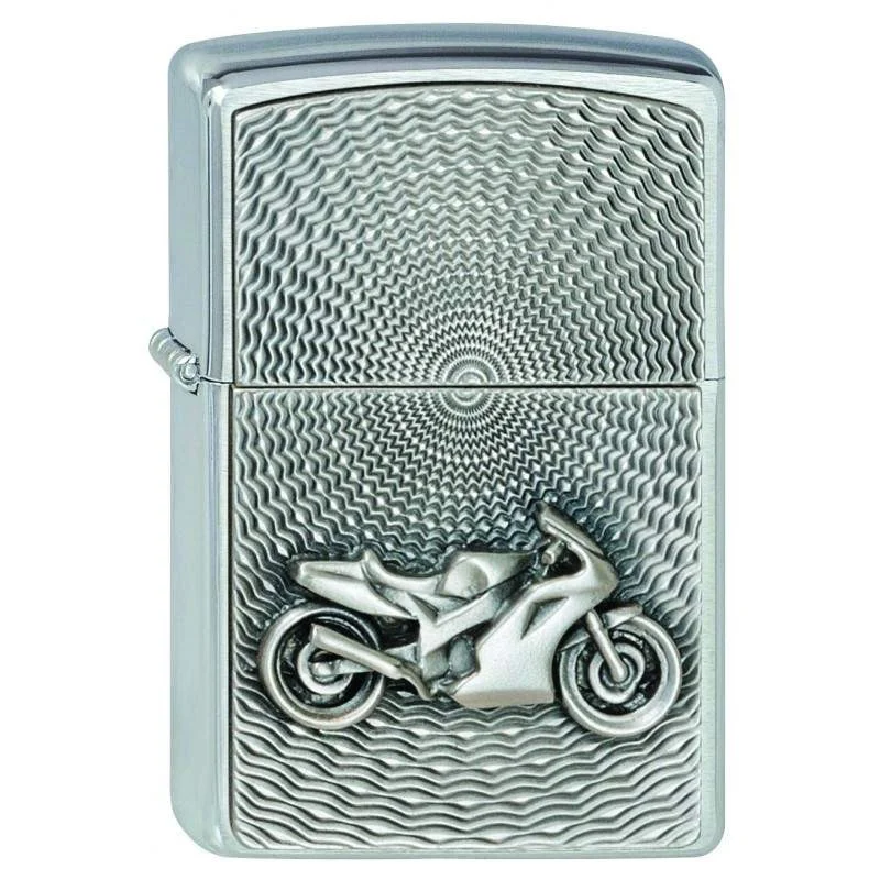 Zippo Motorbike Emblem Moto